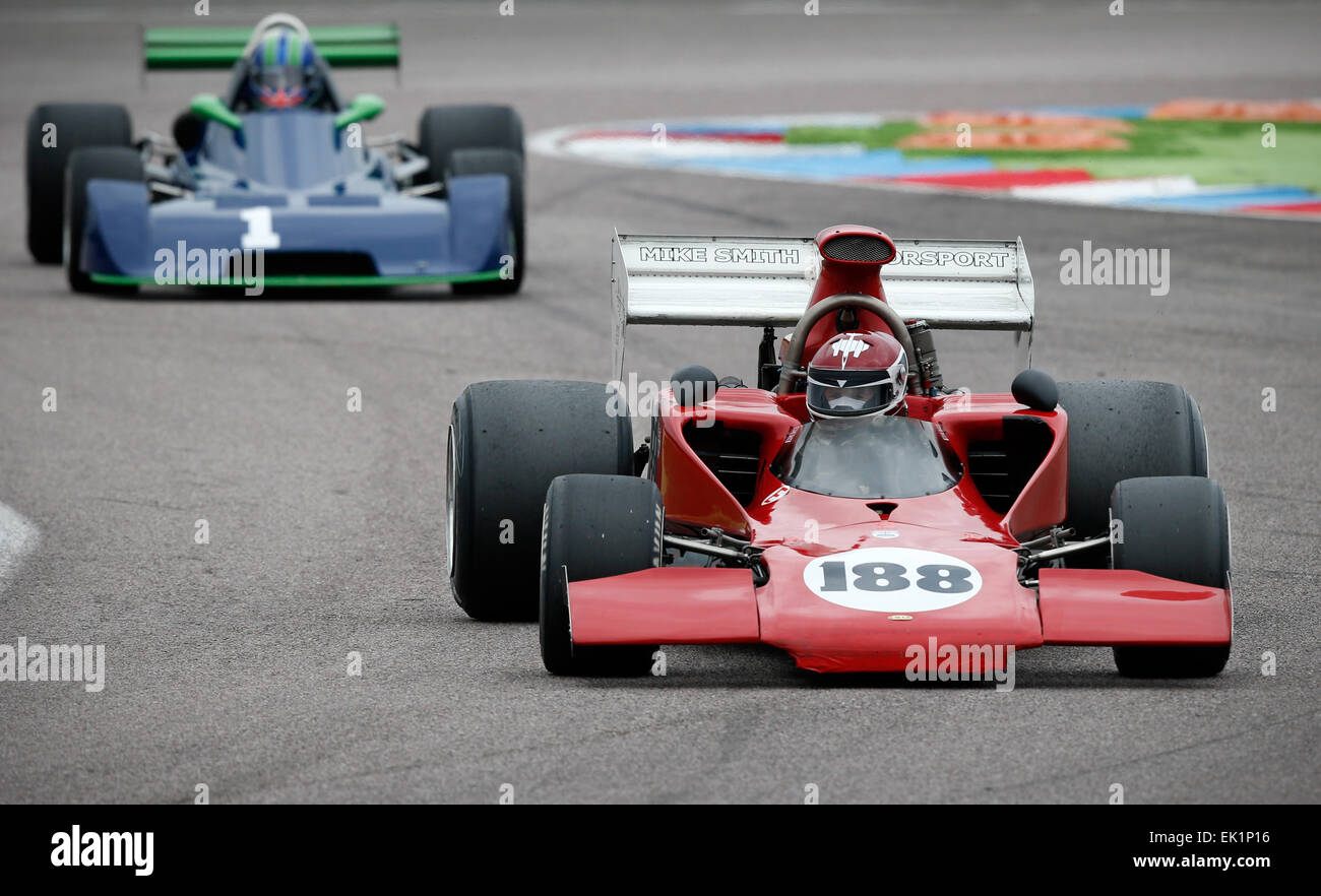 Ian Ashley Racing Ian Ashley driving a Lola T300 1971 racing car during the Historic ...