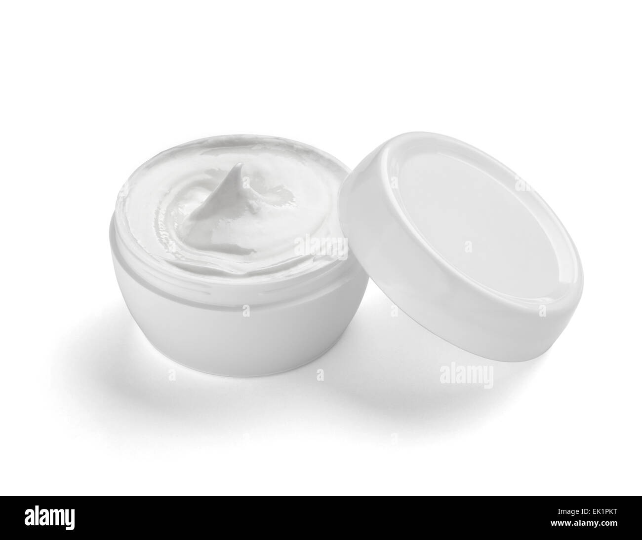 beauty cream jar, tube and container Stock Photo