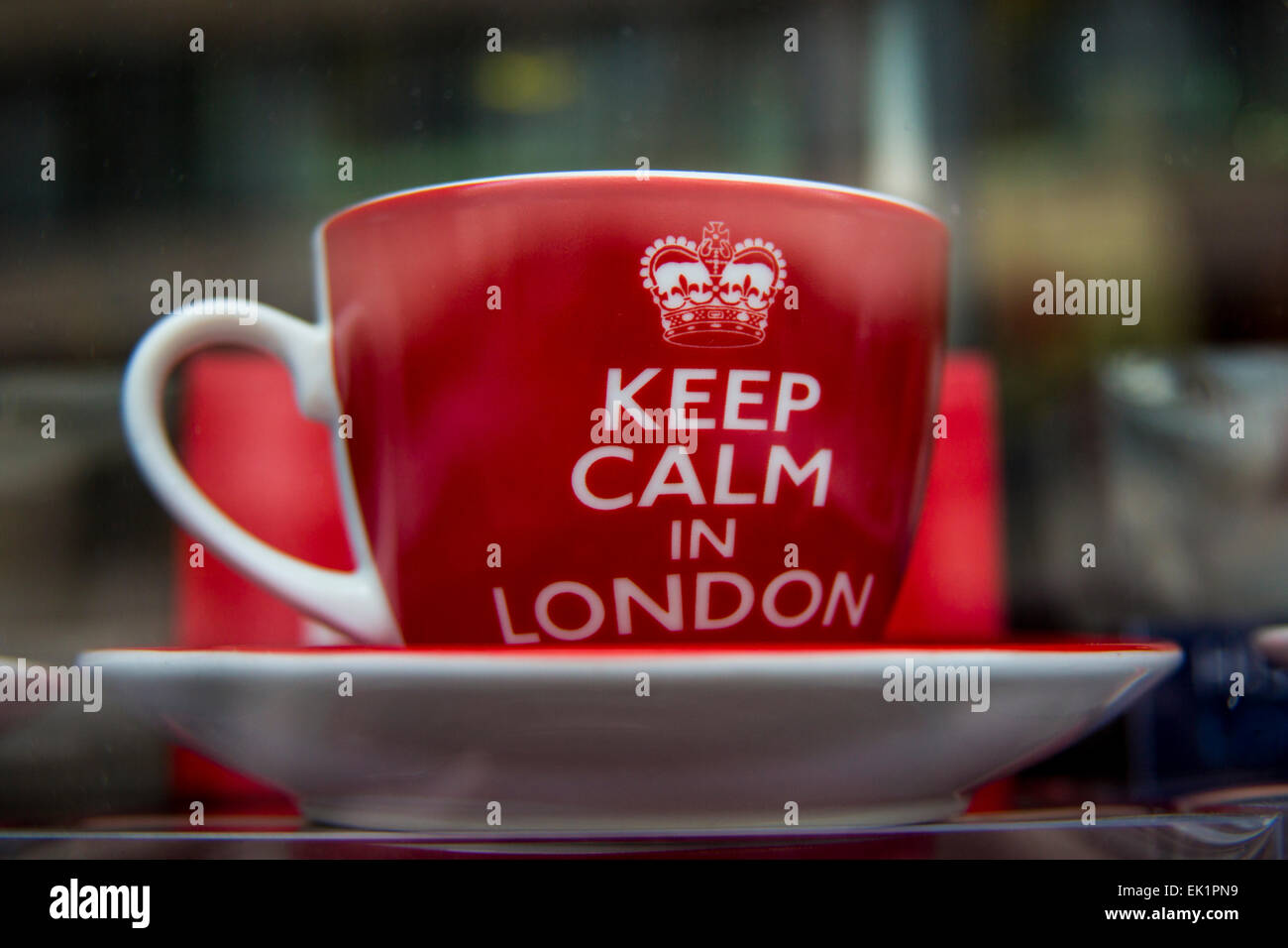 Cup of Tea in London england Stock Photo Alamy