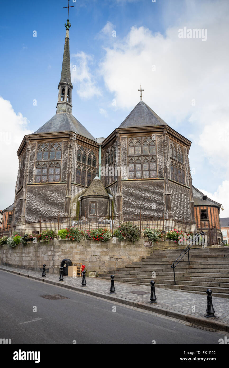 Saint Catherine church Honfleur Normandy France Stock Photo Alamy