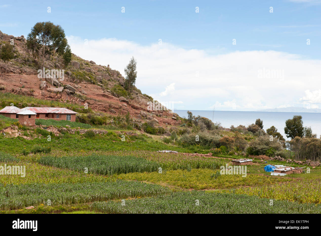 Peruvian Landscape Stock Photo