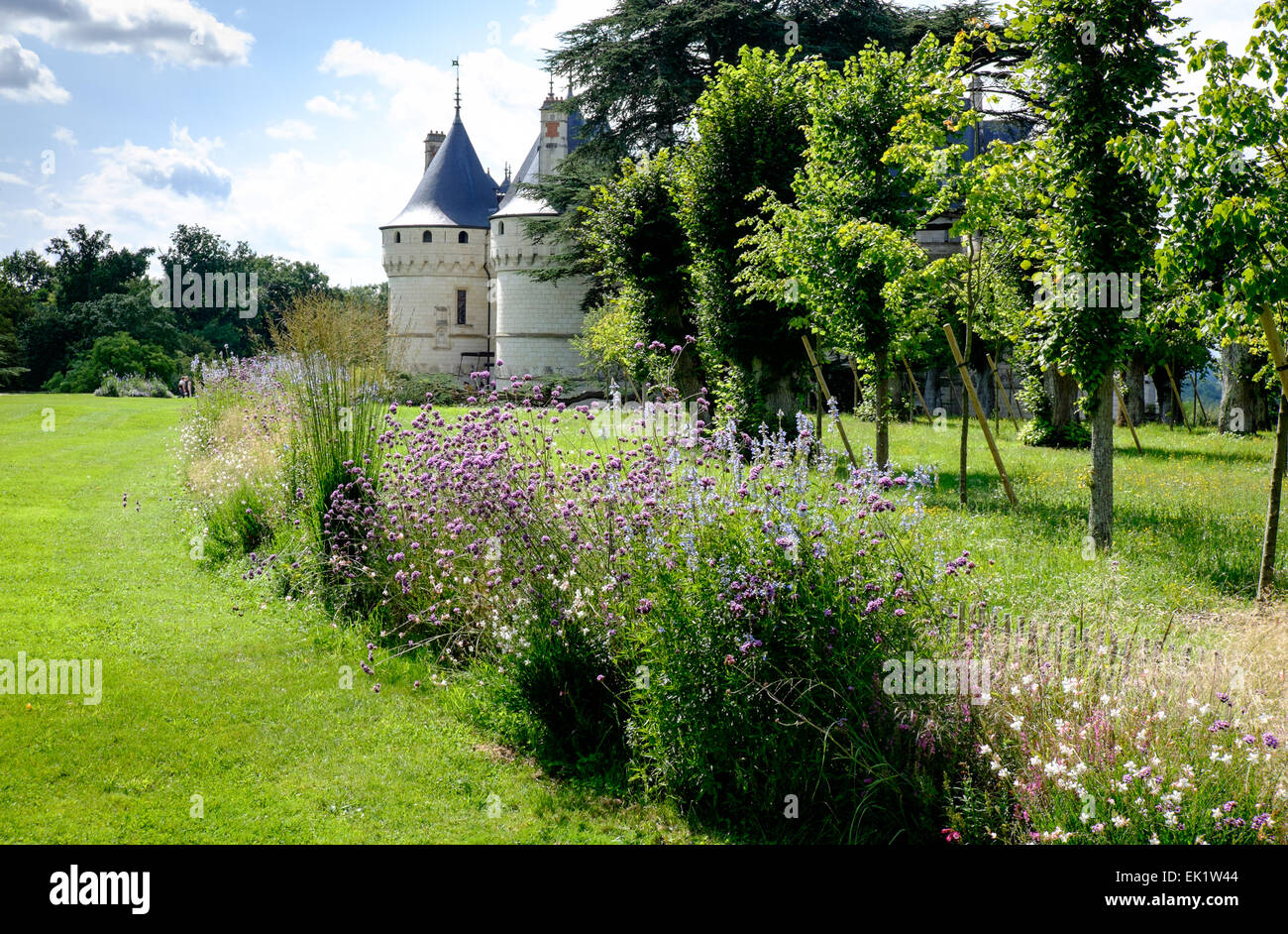 Chaumont Castle, Chaumont-sur-Loire, Loire valley, France Stock Photo