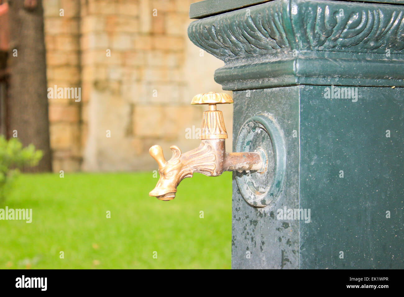 Tap for Drinking Water Stock Photo