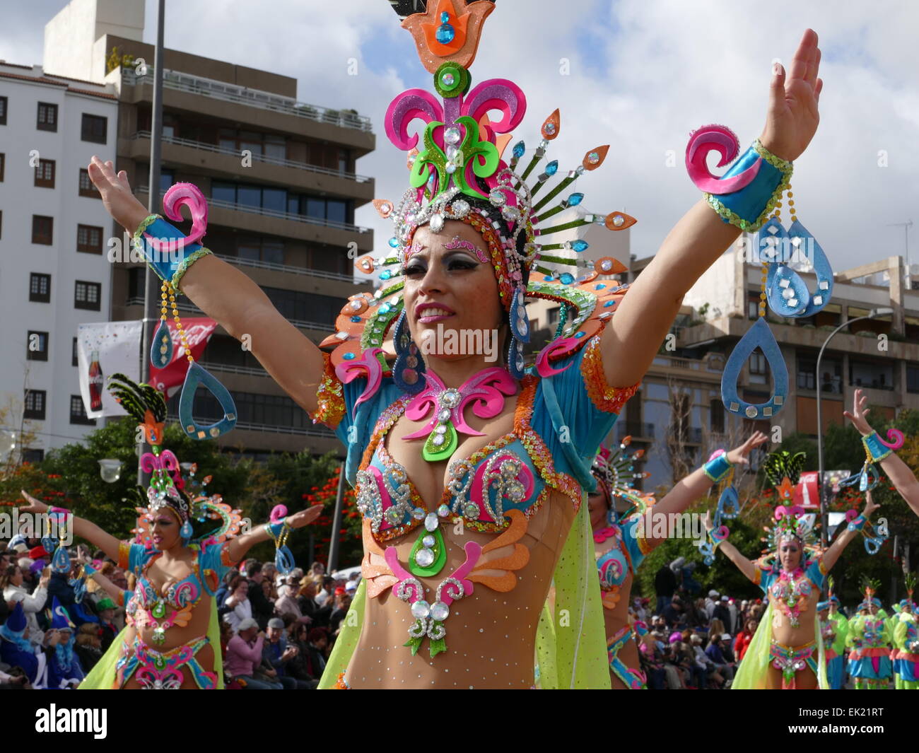 Carnival Carnaval Santa Cruz de la Tenerife island Canary islands Spain