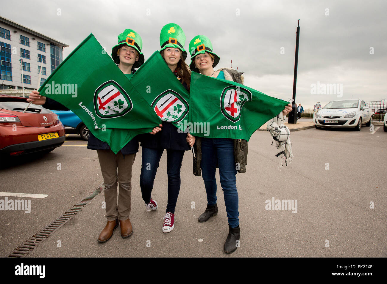 Reading, UK. 05th Apr, 2015. European Rugby Champions Cup Quarter Final. London Irish versus