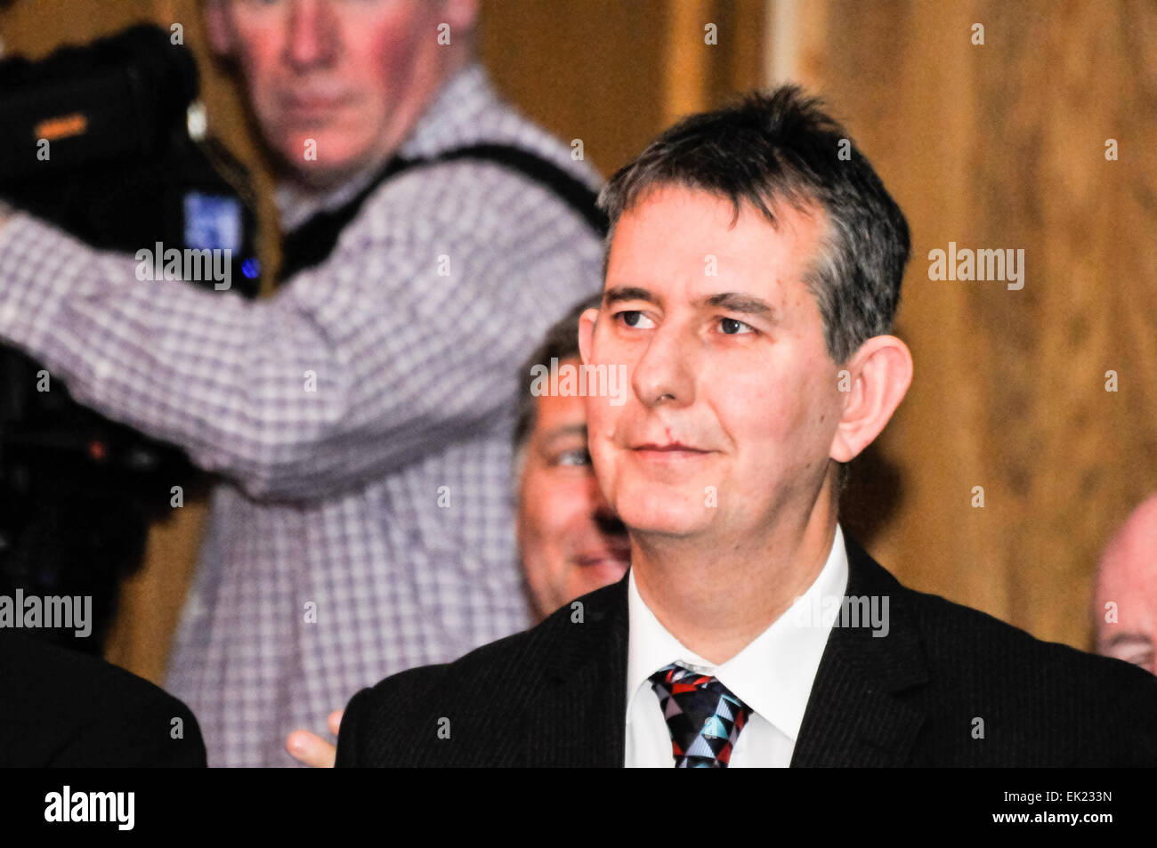 Belfast, Northern Ireland. 23rd Nov 2013 Health Minister Edwin Poots