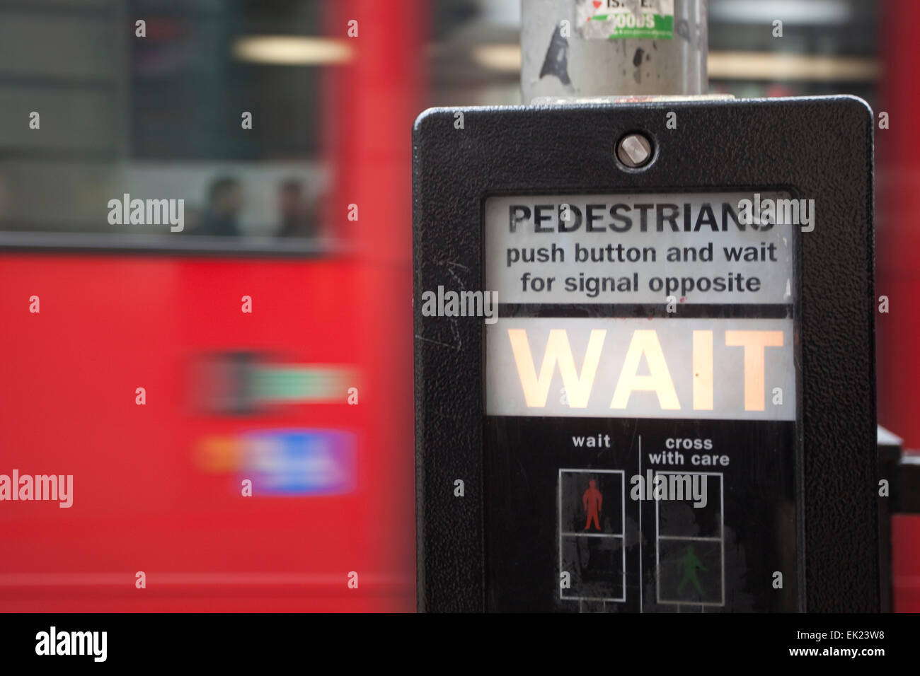 Traffic light in London Stock Photo Alamy