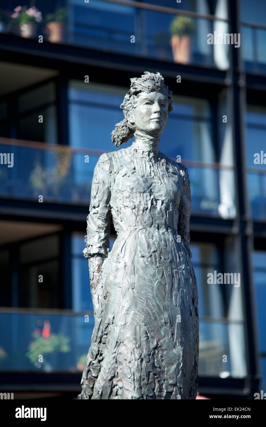 Statue on Langelinie, Copenhagen Stock Photo