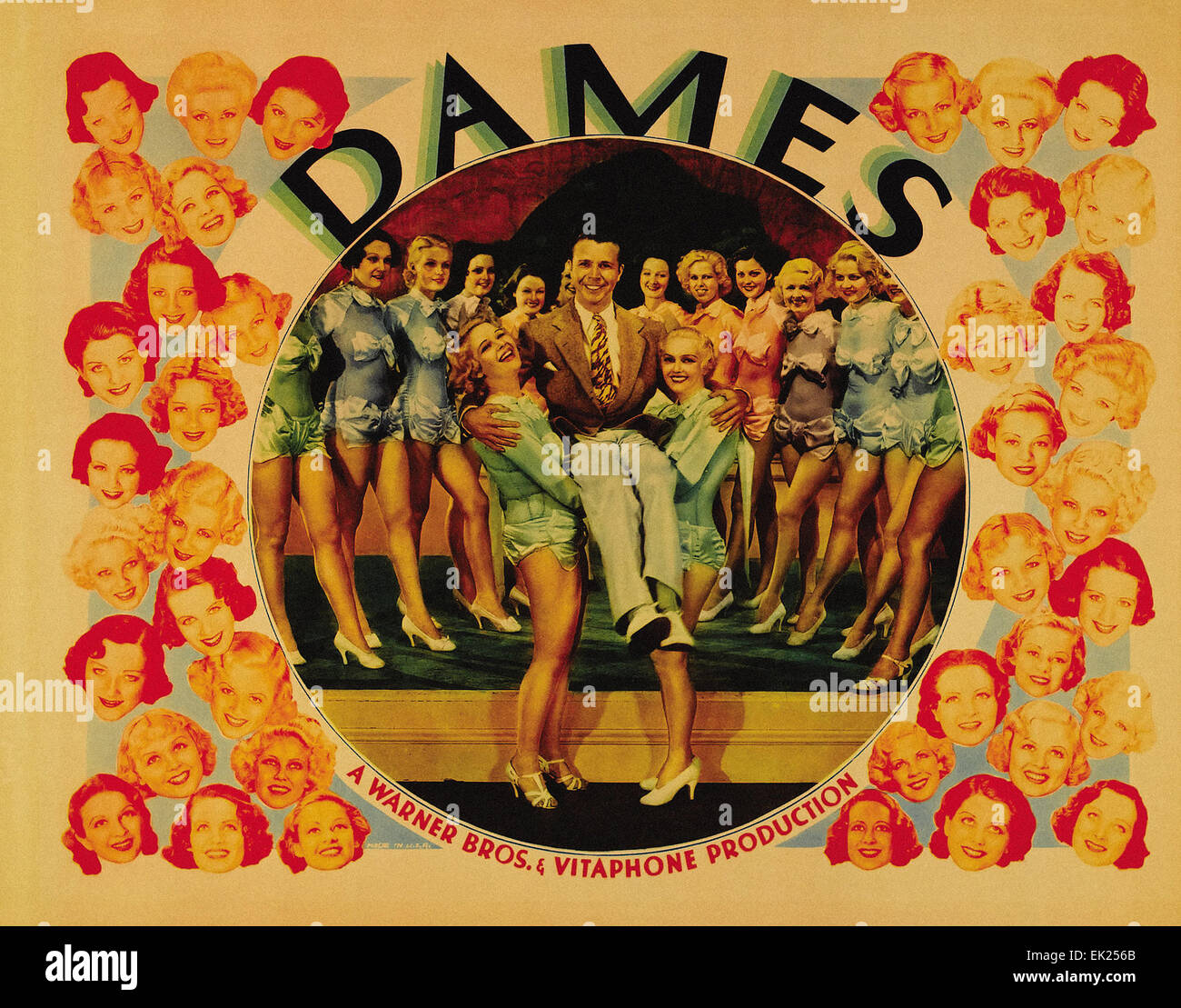 Dames - Movie Poster Stock Photo