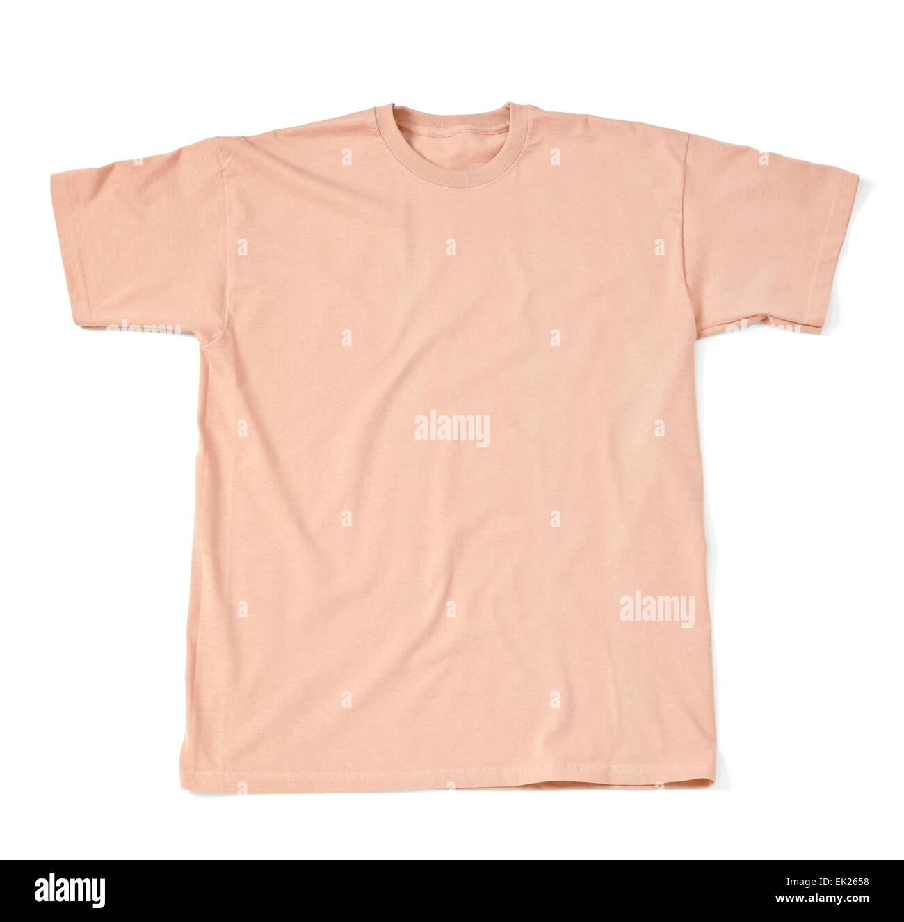 Blank Rose Pink Tshirt Vector For Template Stock Illustration