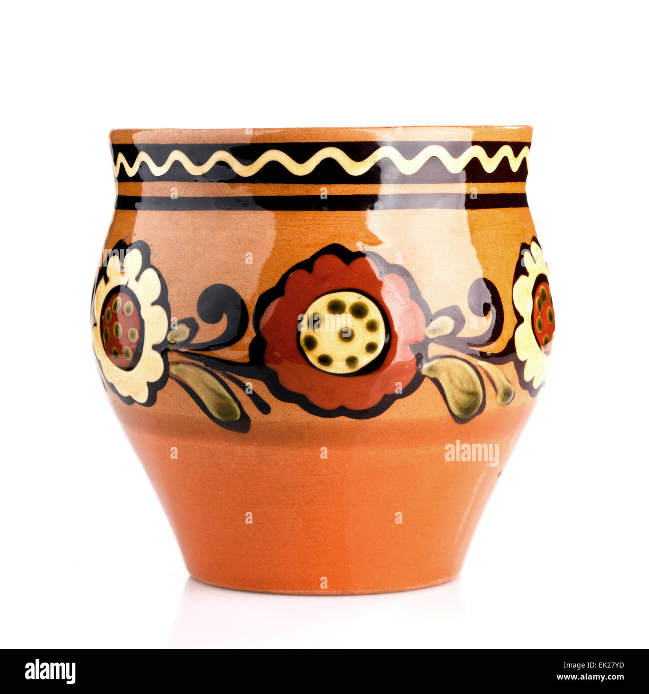 vintage clay pot Stock Photo - Alamy