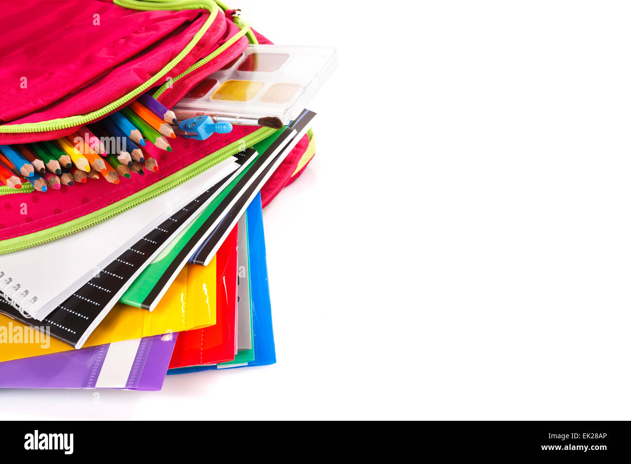 Backpack open hi-res stock photography and images - Alamy