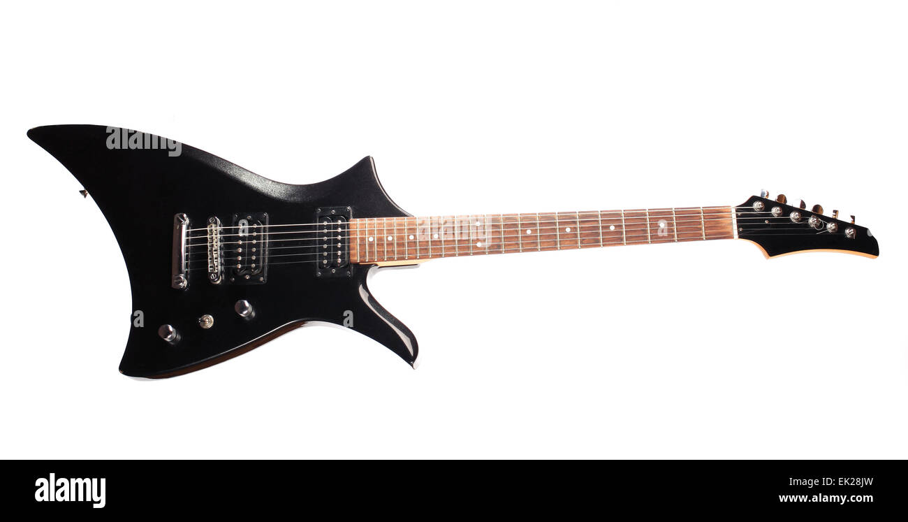 rock electric guitar Stock Photo