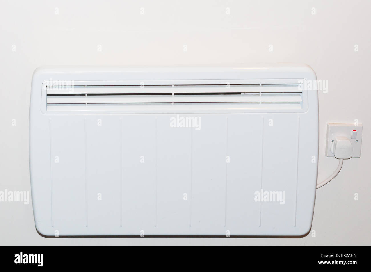 Electric wall radiator Stock Photo Alamy