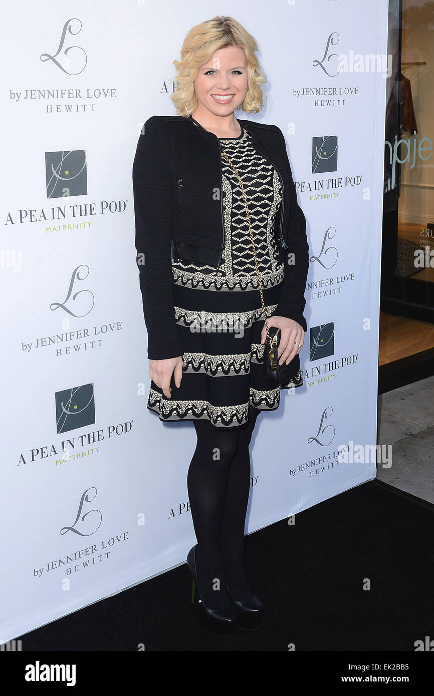 The Launches of Jennifer Love Hewitt's new maternity line, 'L by