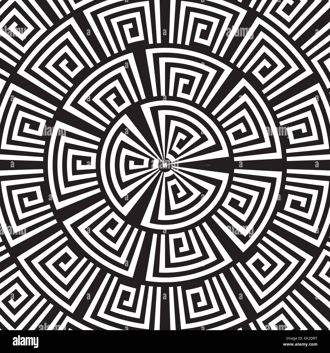 Hypnotic Background. Vector Illustration Stock Photo - Alamy