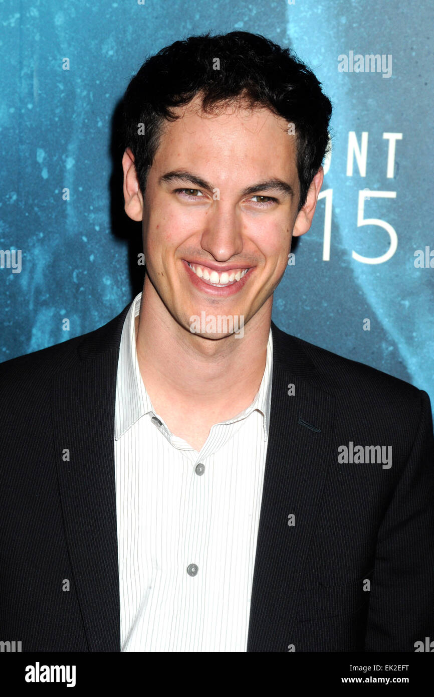 Racecar driver Joey Logano attending the Annual 2015 CMT Upfront at The Times Center on April 2, 2015 in New York City/picture alliance Stock Photo