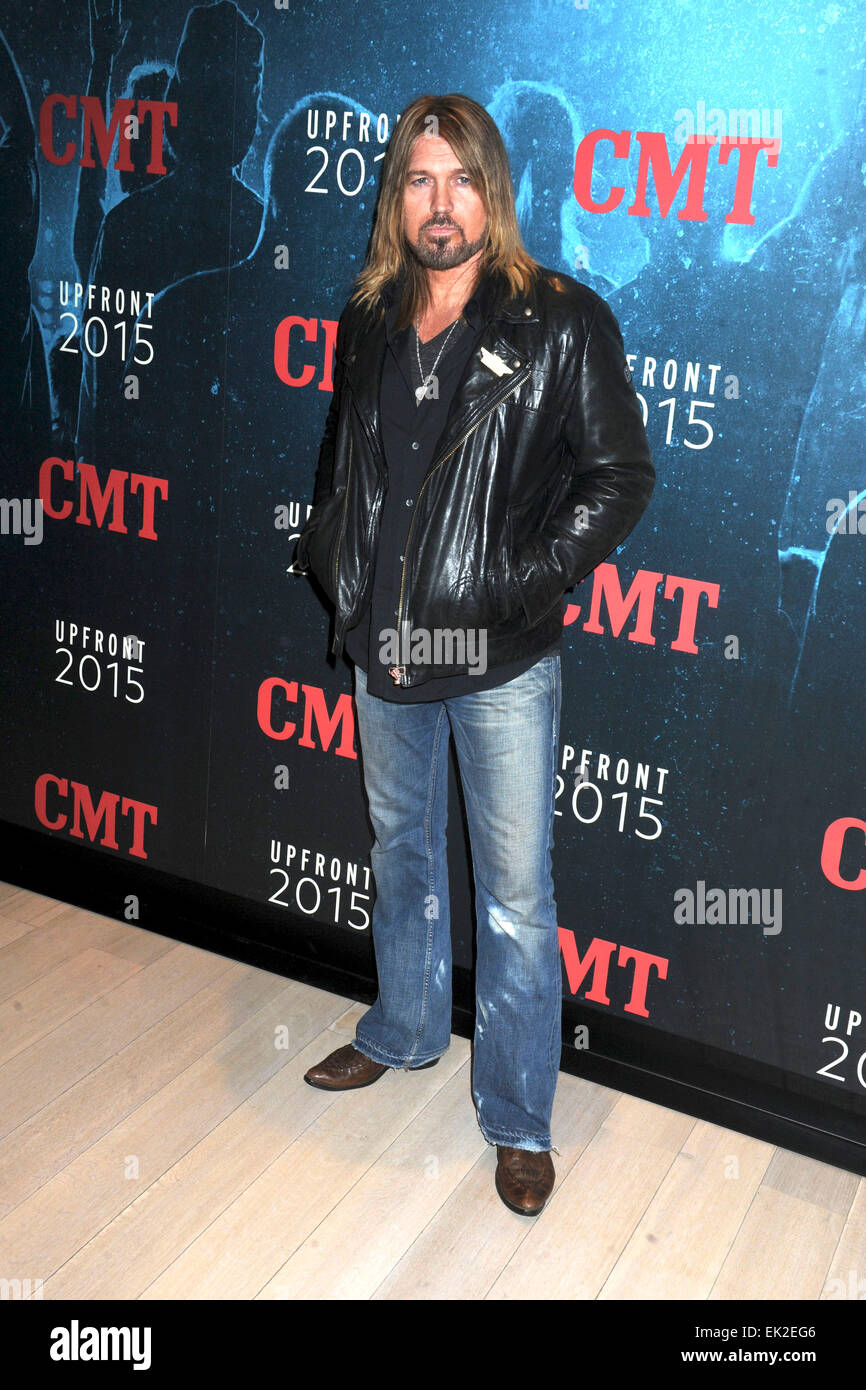 Billy Ray Cyrus attending the Annual 2015 CMT Upfront at The Times Center on April 2, 2015 in New York City/picture alliance Stock Photo