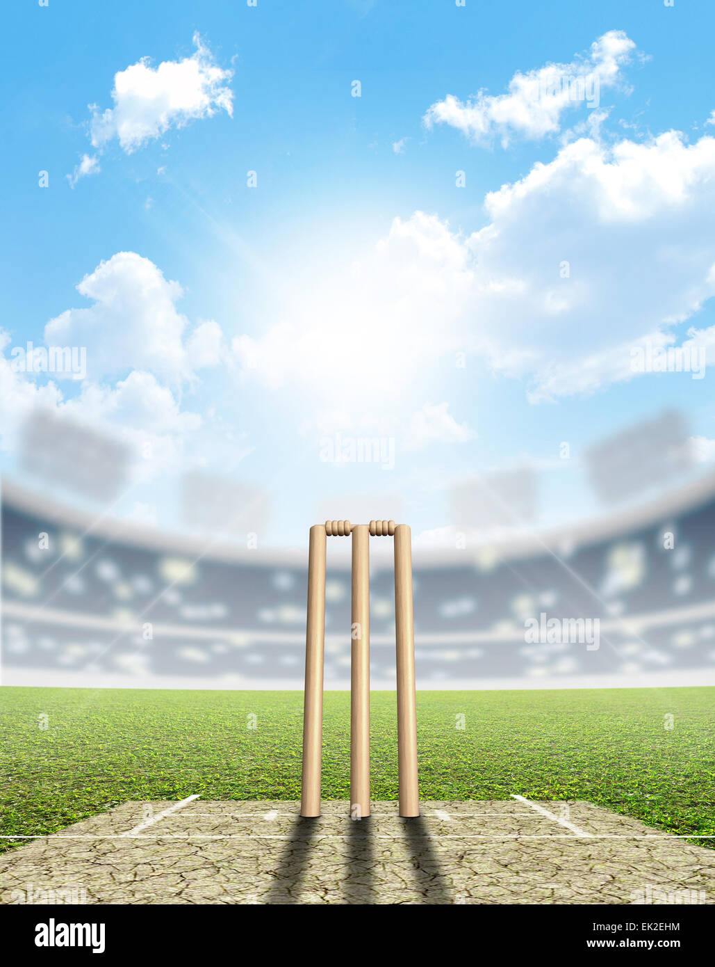 Cricket stadium background hi-res stock photography and images - Alamy