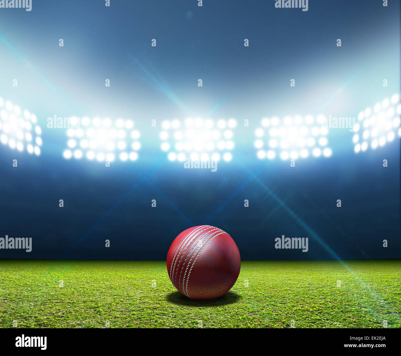 Cricket stadium red leather cricket hi-res stock photography and images -  Alamy