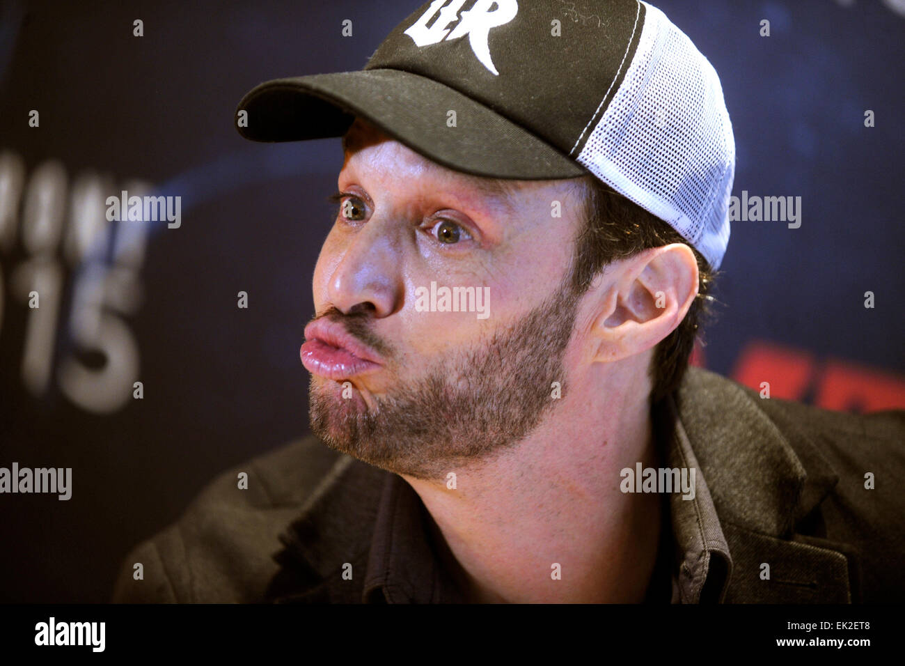 Josh Wolf attending the Annual 2015 CMT Upfront at The Times Center on