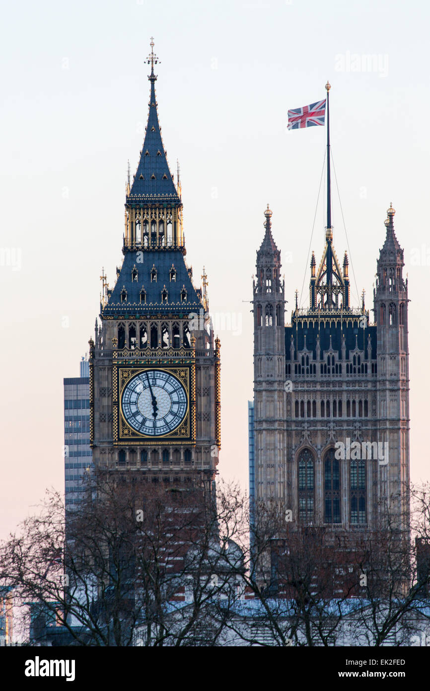 Big Ben, Palace of Westminster, London Stock Photo