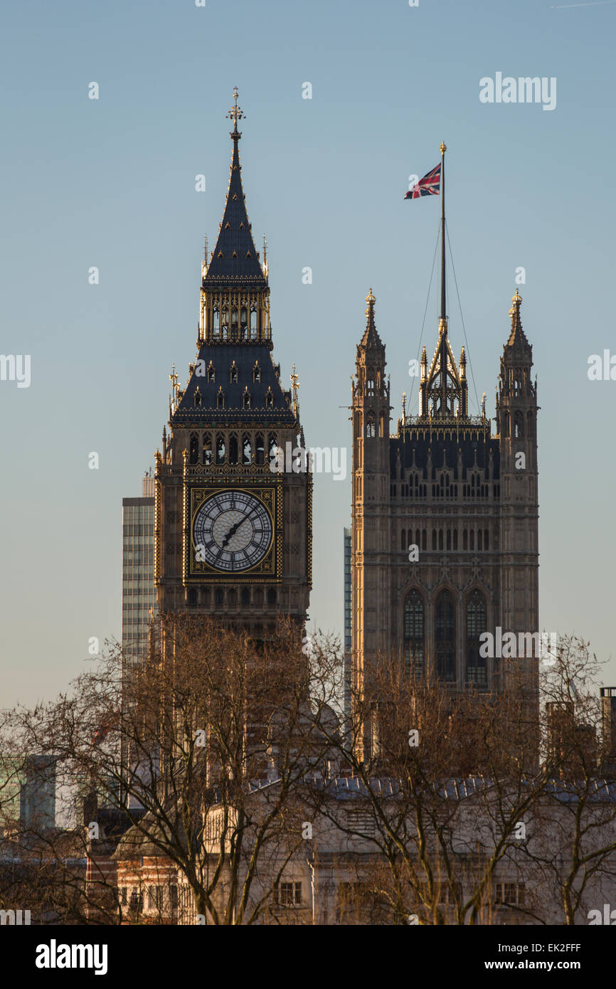 Big Ben, Palace of Westminster, London Stock Photo