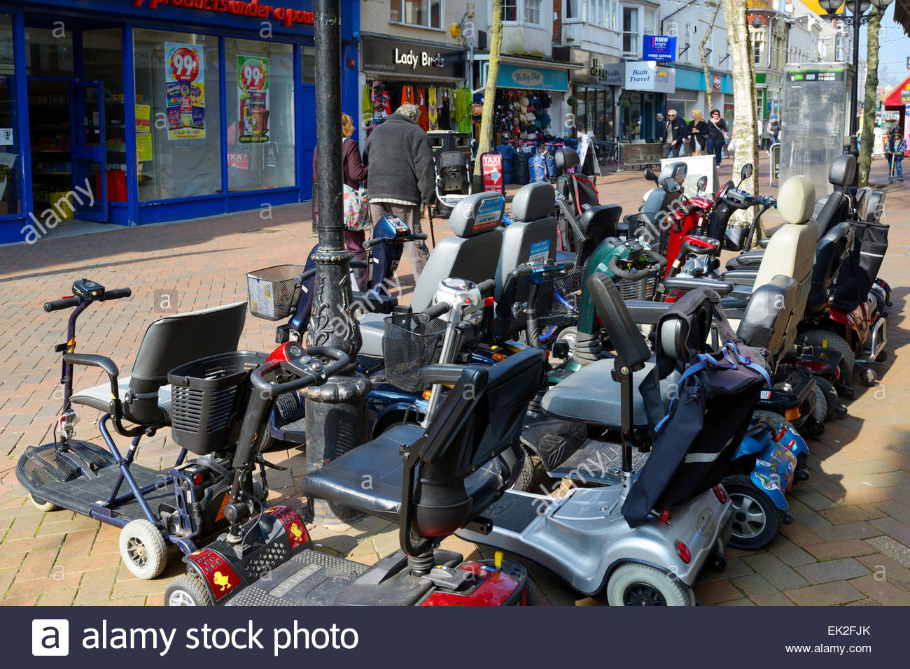 Uk Mobility Store Shop Stock Photos & Uk Mobility Store Shop Stock