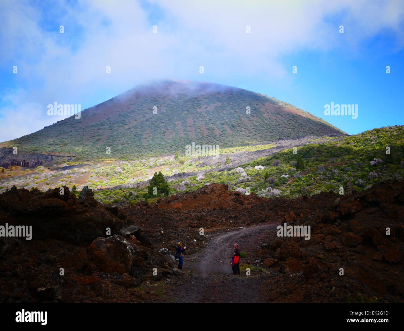 Cherry island volcano hi-res stock photography and images - Alamy