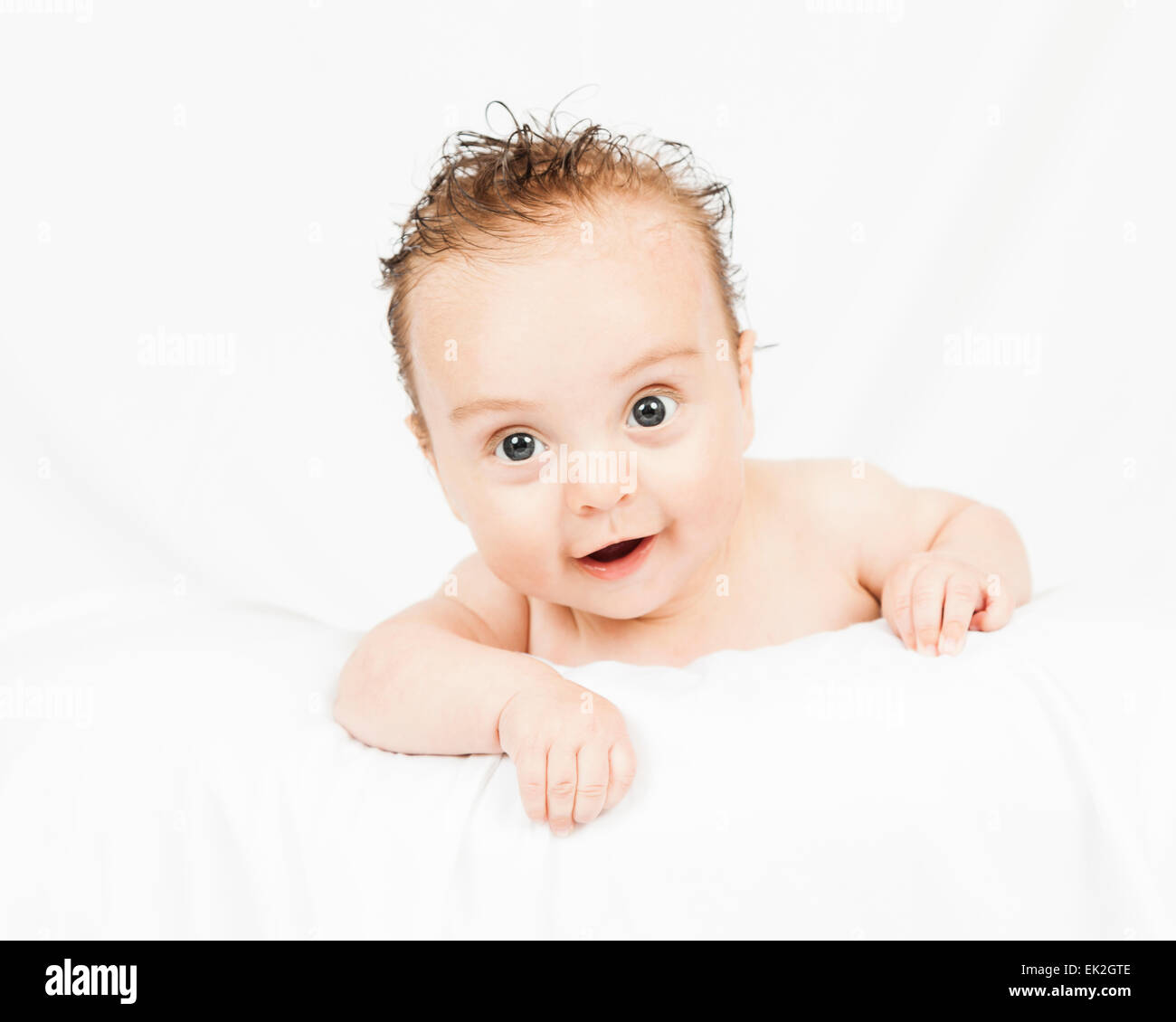 Portrait of a cute baby boy Stock Photo - Alamy