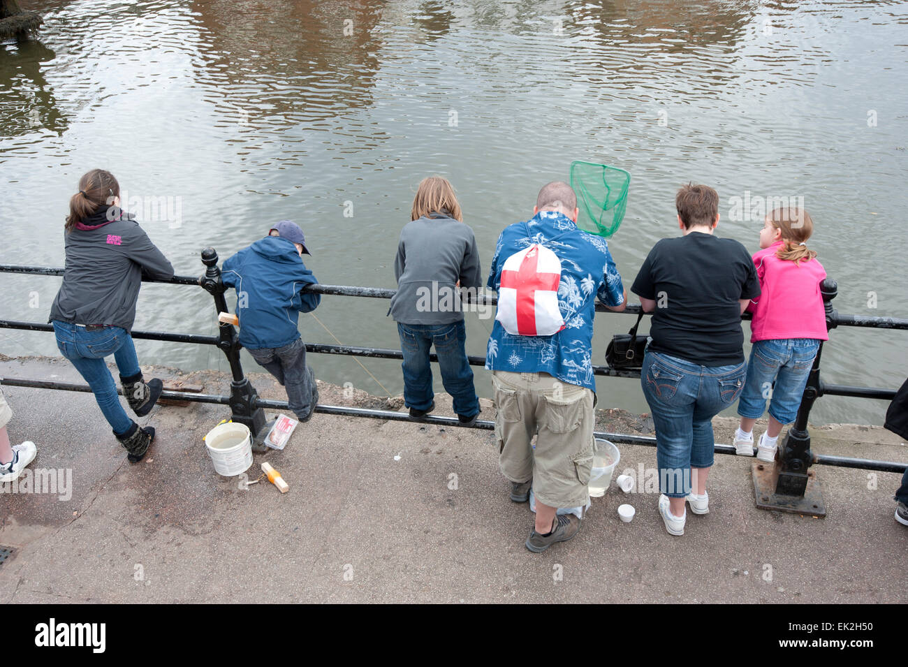 Crab fishing at Whitby in Yorkshire Stock Photo Alamy
