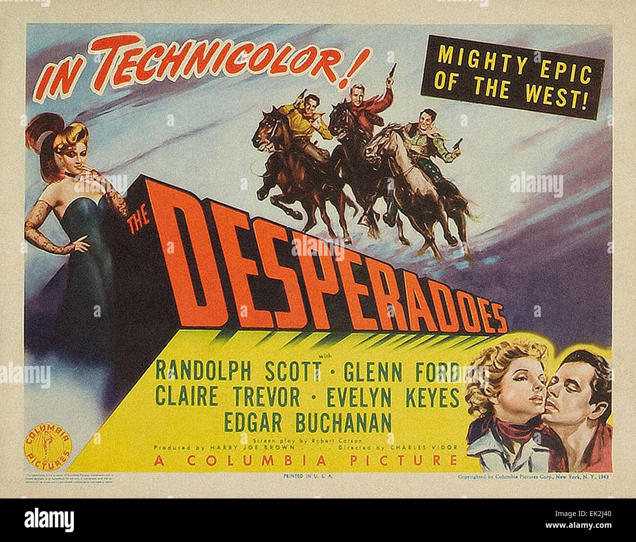 DESPERADOS, LES MOVIE POSTER - THE DESPERADOS MOVIE POSTER