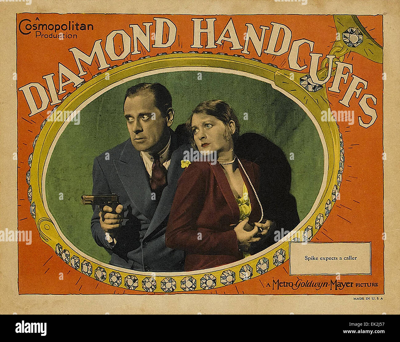 Diamond Handcuffs Movie Poster Stock Photo Alamy