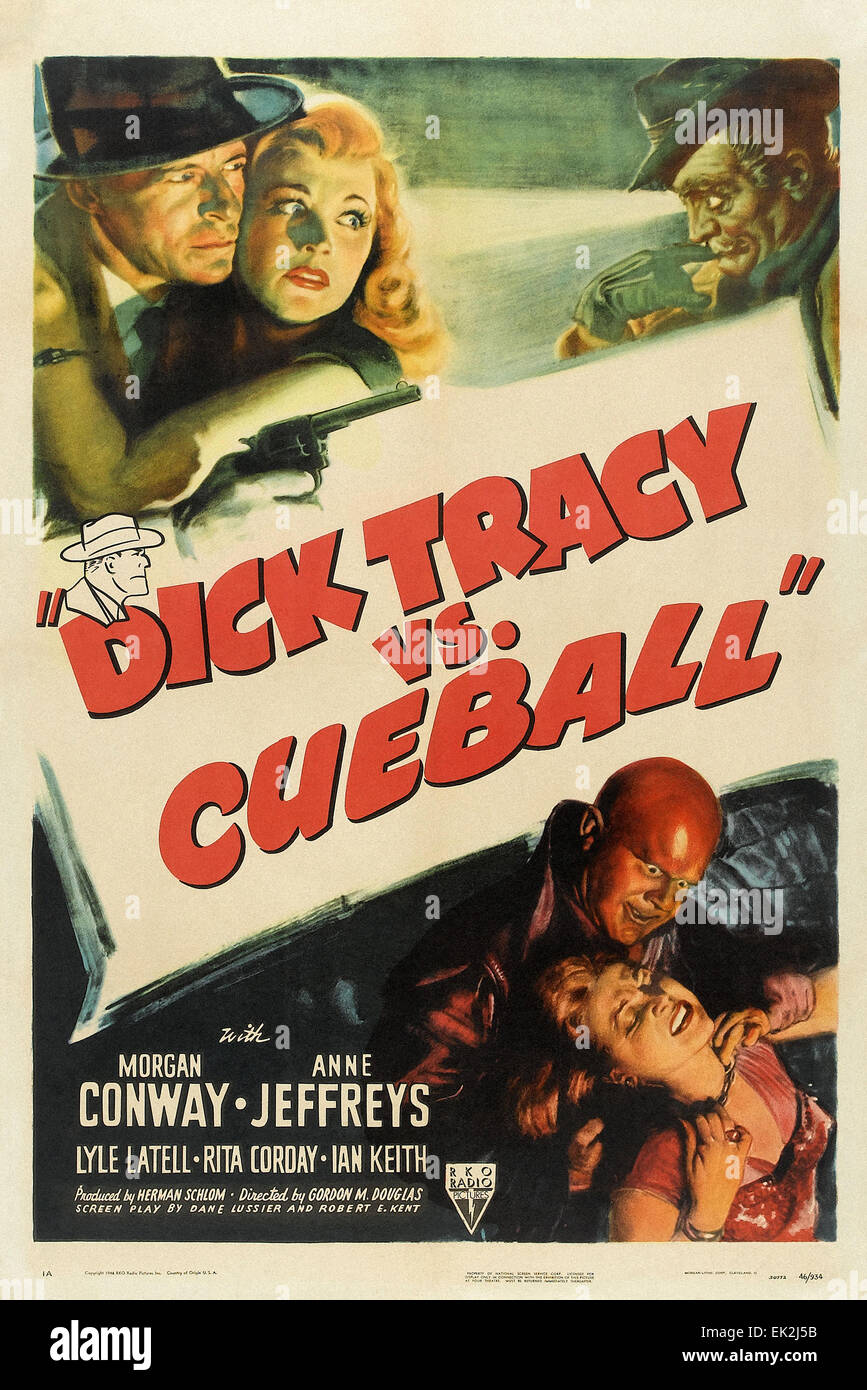 Dick Tracy vs. Cueball - Movie Poster Stock Photo - Alamy