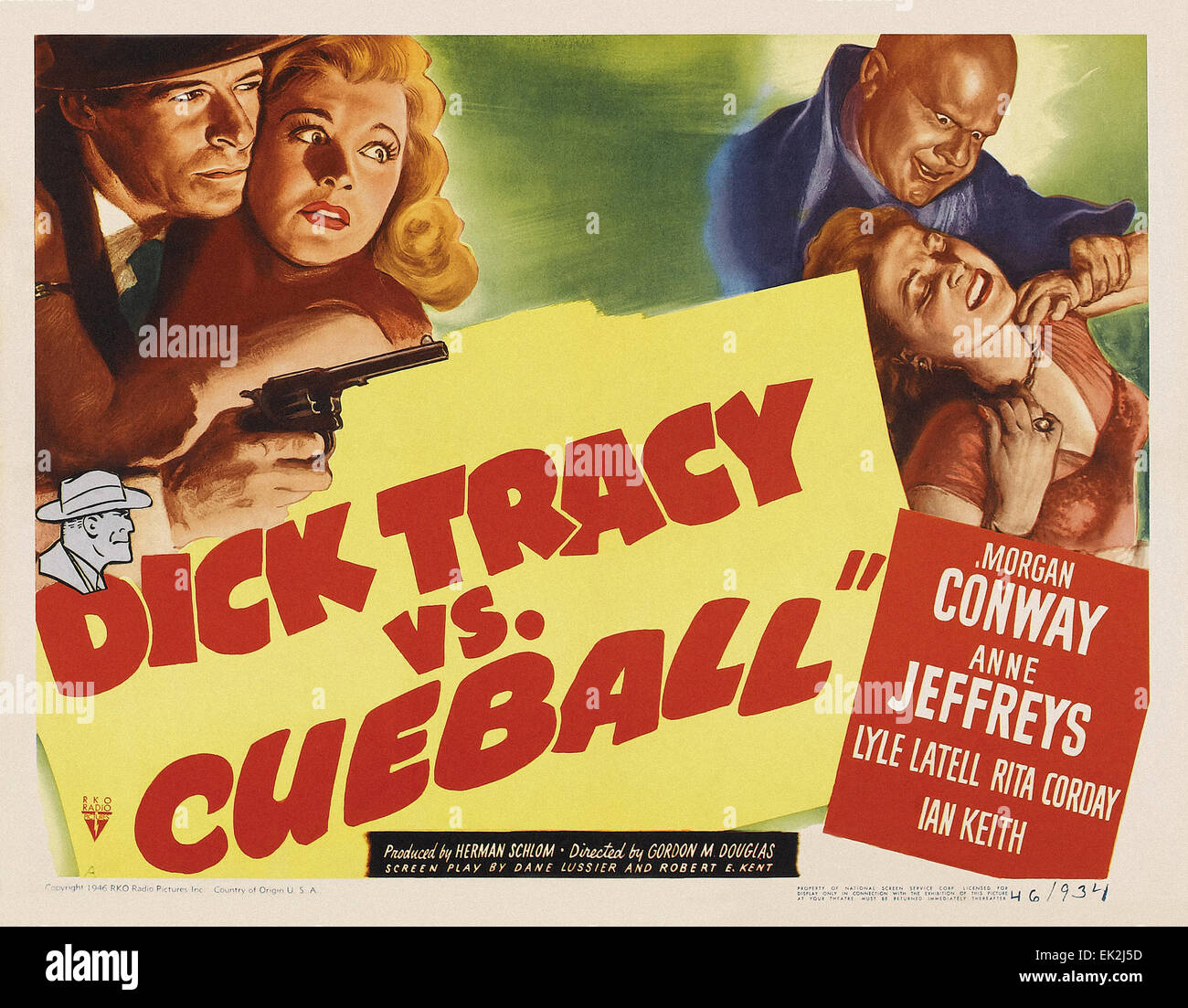 Dick Tracy vs. Cueball - Movie Poster Stock Photo - Alamy