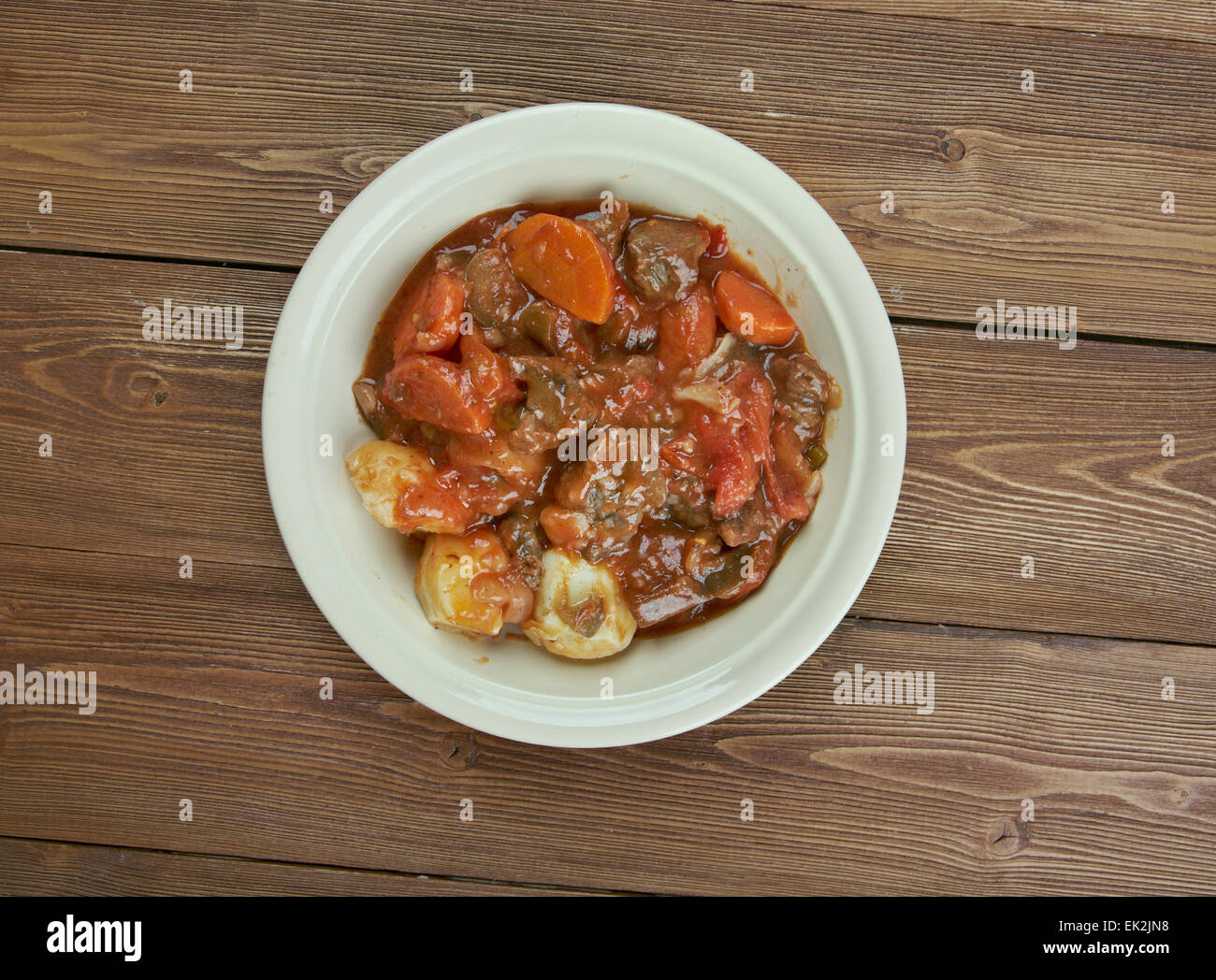 Potjiekos stew In South Africa Stock Photo Alamy