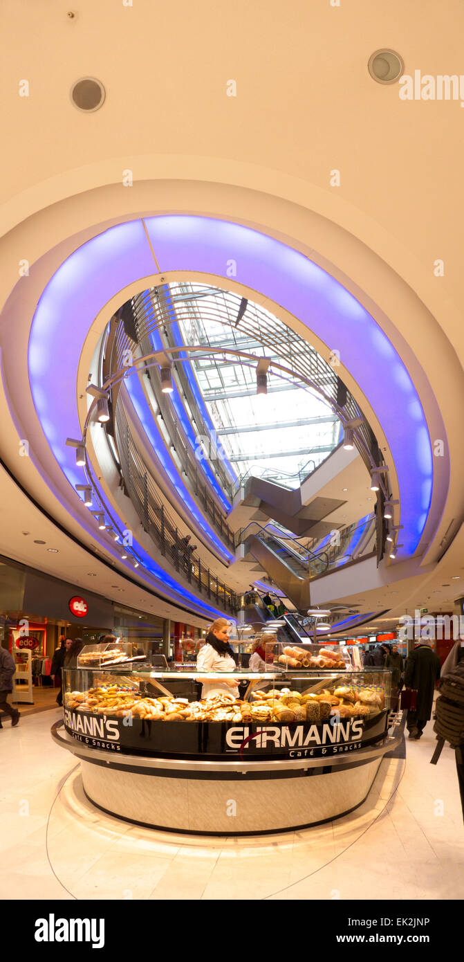 Germany Stuttgart Königsbau Passage shopping arcade mall Stock Photo ...
