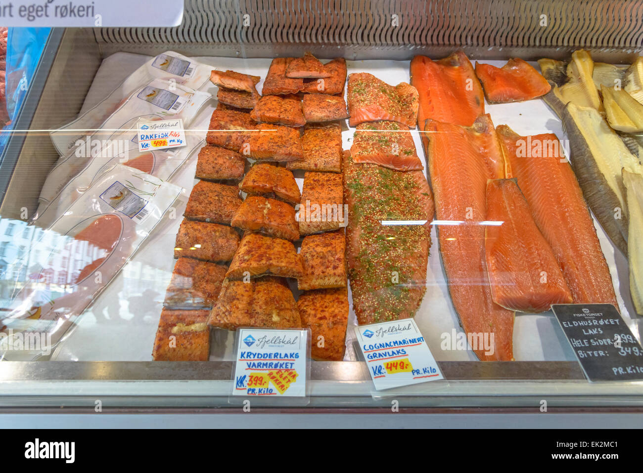 Bergen, Norway February 14, 2015 Famous Fish Market in Bergen one of the highly visited