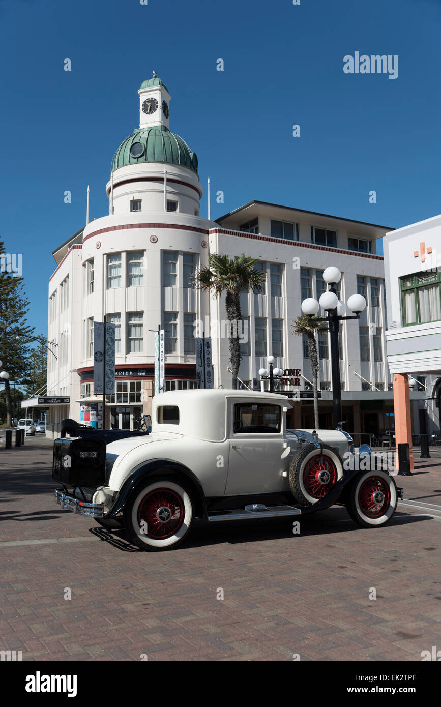 Art Deco style in Napier, Hawkes Bay, New Zealand Stock Photo