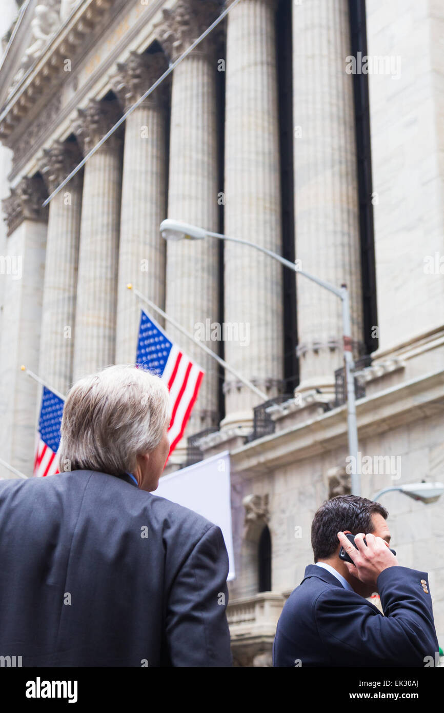 Wall street business, New York, USA Stock Photo Alamy