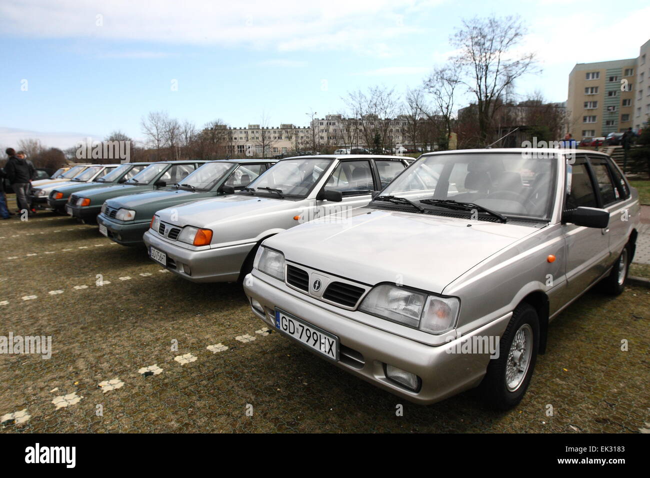 Gdansk, Poland. 6th April, 2015. Classic cars seazon opening in Gdansk