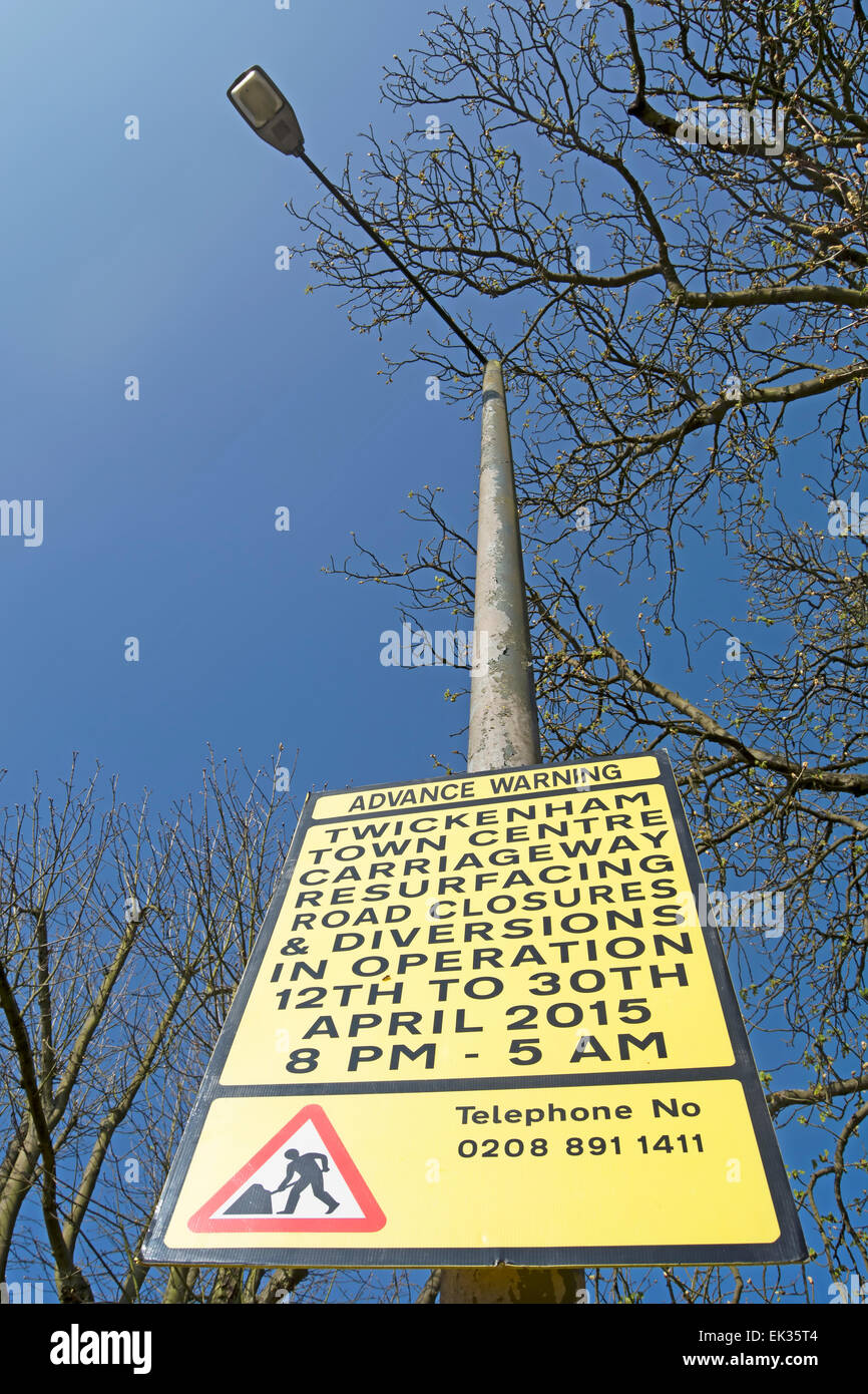 Advance warning hires stock photography and images Alamy