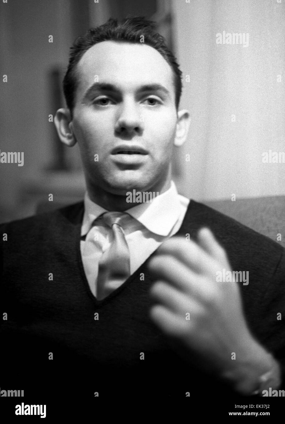 Athlete Valery Brumel Black and White Stock Photos & Images - Alamy