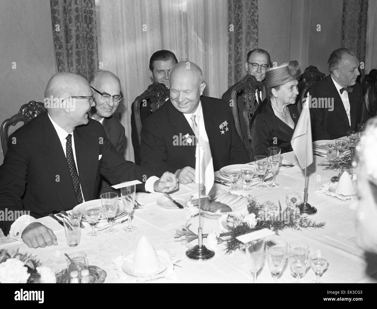 Nikita Khrushchev President Soviet Union High Resolution Stock ...
