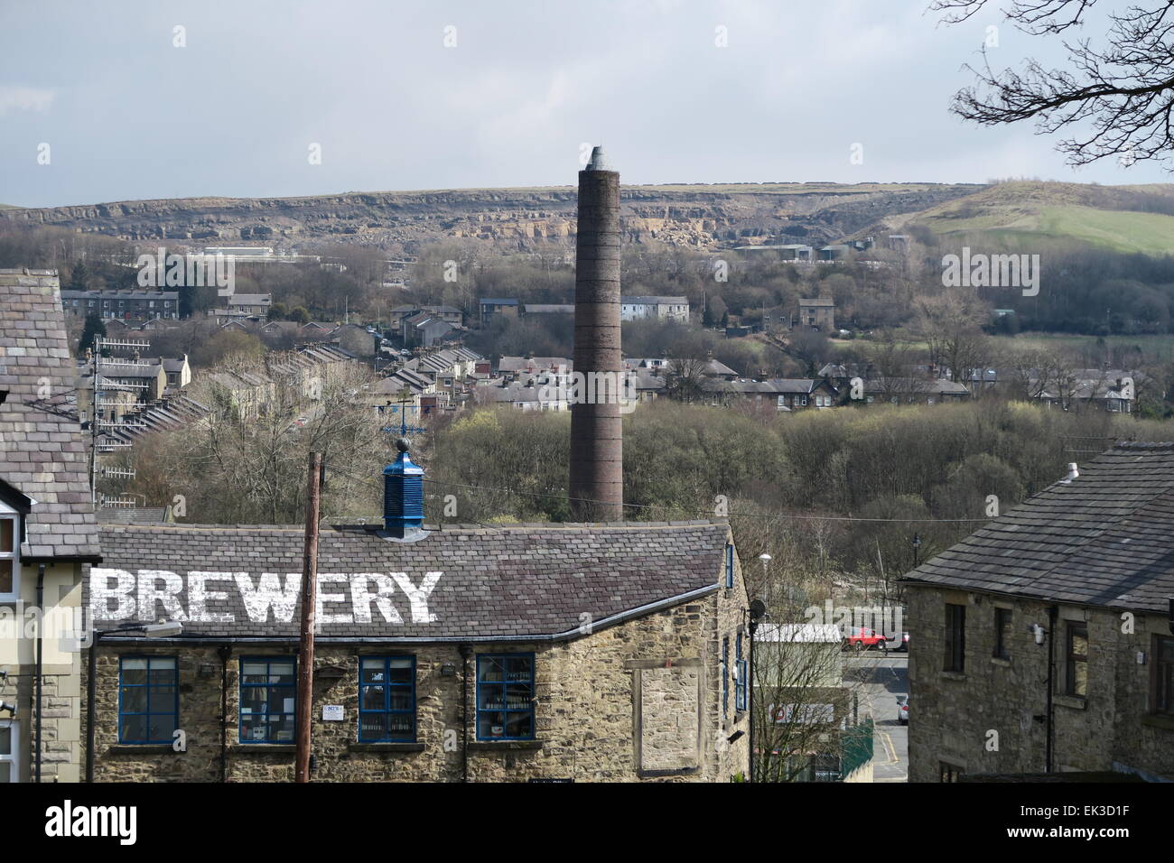 Brewery in Ramsbottom, Lancashire Stock Photo