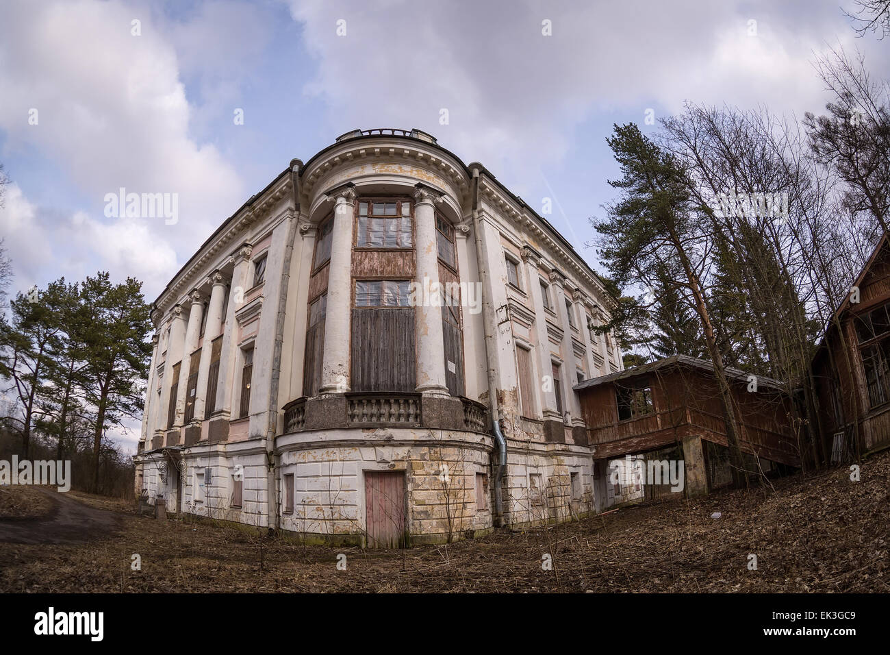 The Demidovs Manor in Taitsy, Leningrad region, Russia Stock Photo