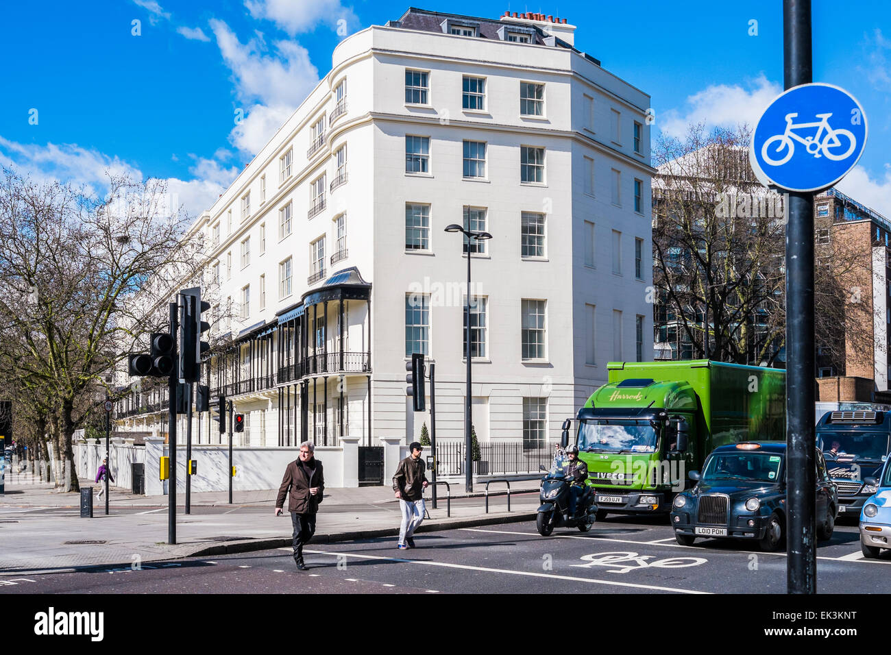 Connaught Place London Stock Photo Alamy