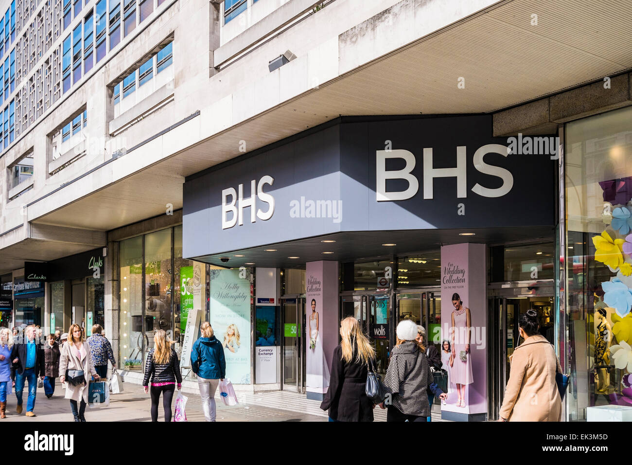 Oxford street - London Stock Photo