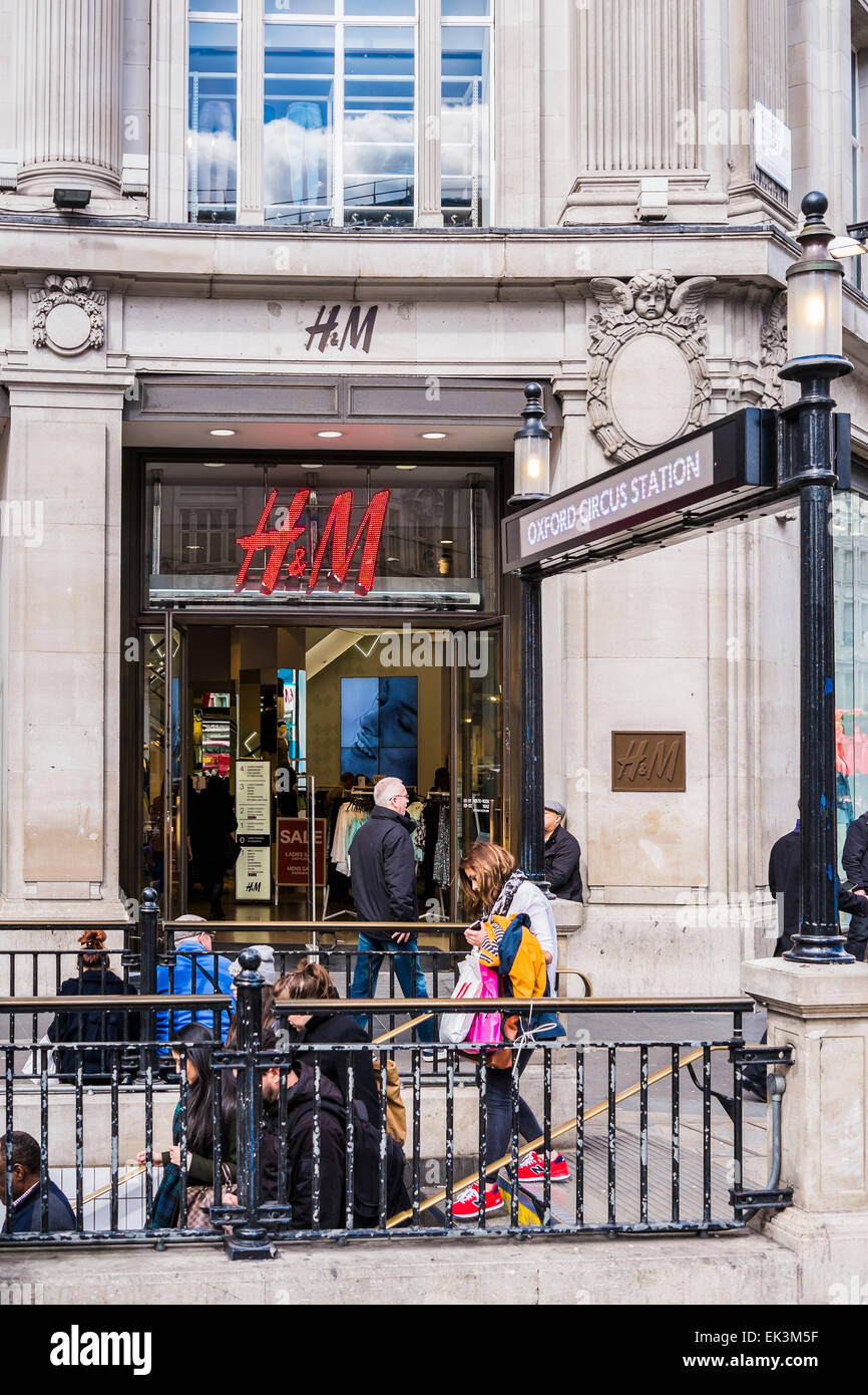 H&m oxford circus opening hours hot sale