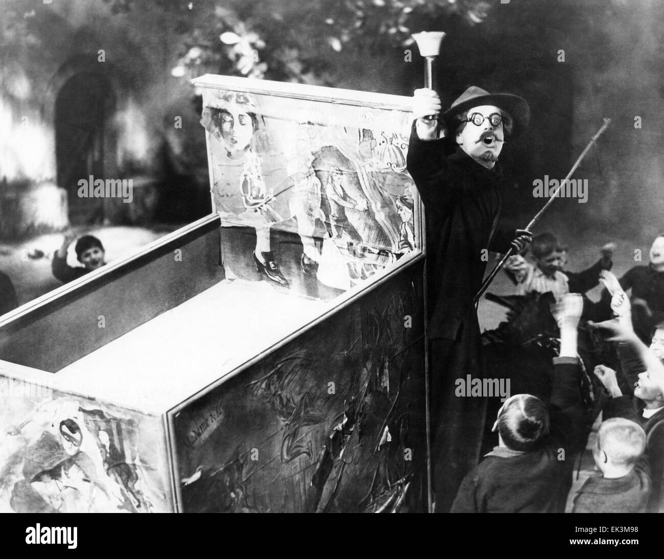 Andre Mattoni, on-set of the Silent Film 'Herr Tartuff' (aka Tartuffe), 1926 Stock Photo